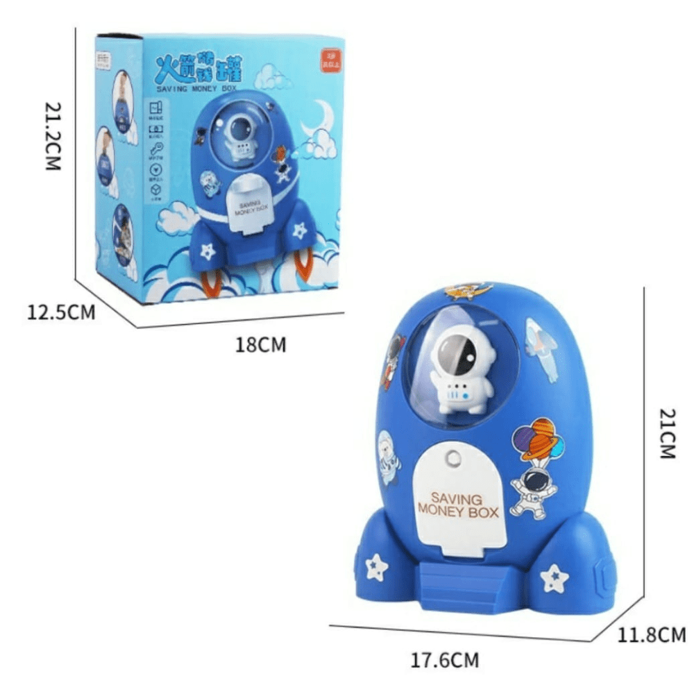 Space Explorer DIY Piggy Bank