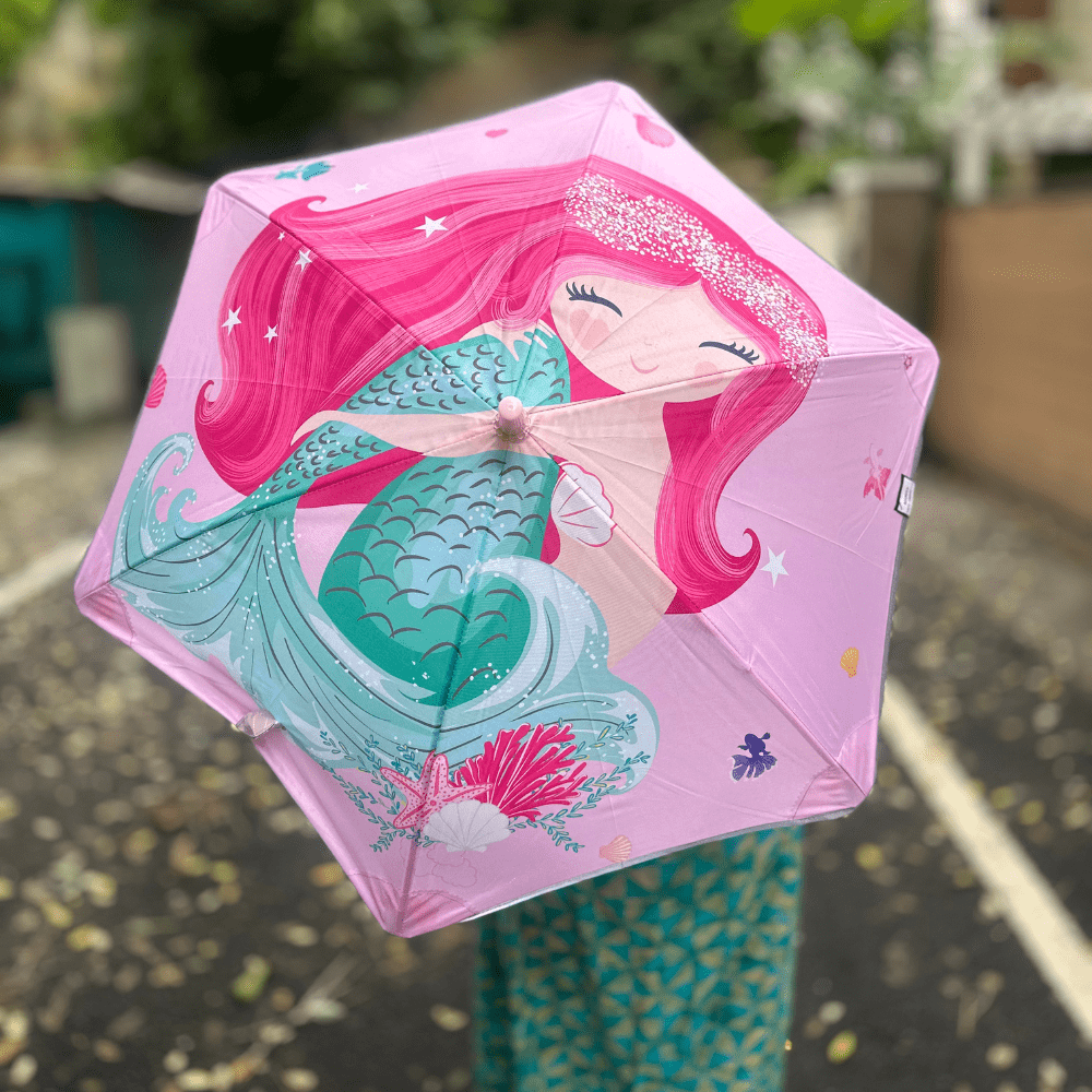 Mid Star Shaped Glow in the Dark Umbrella