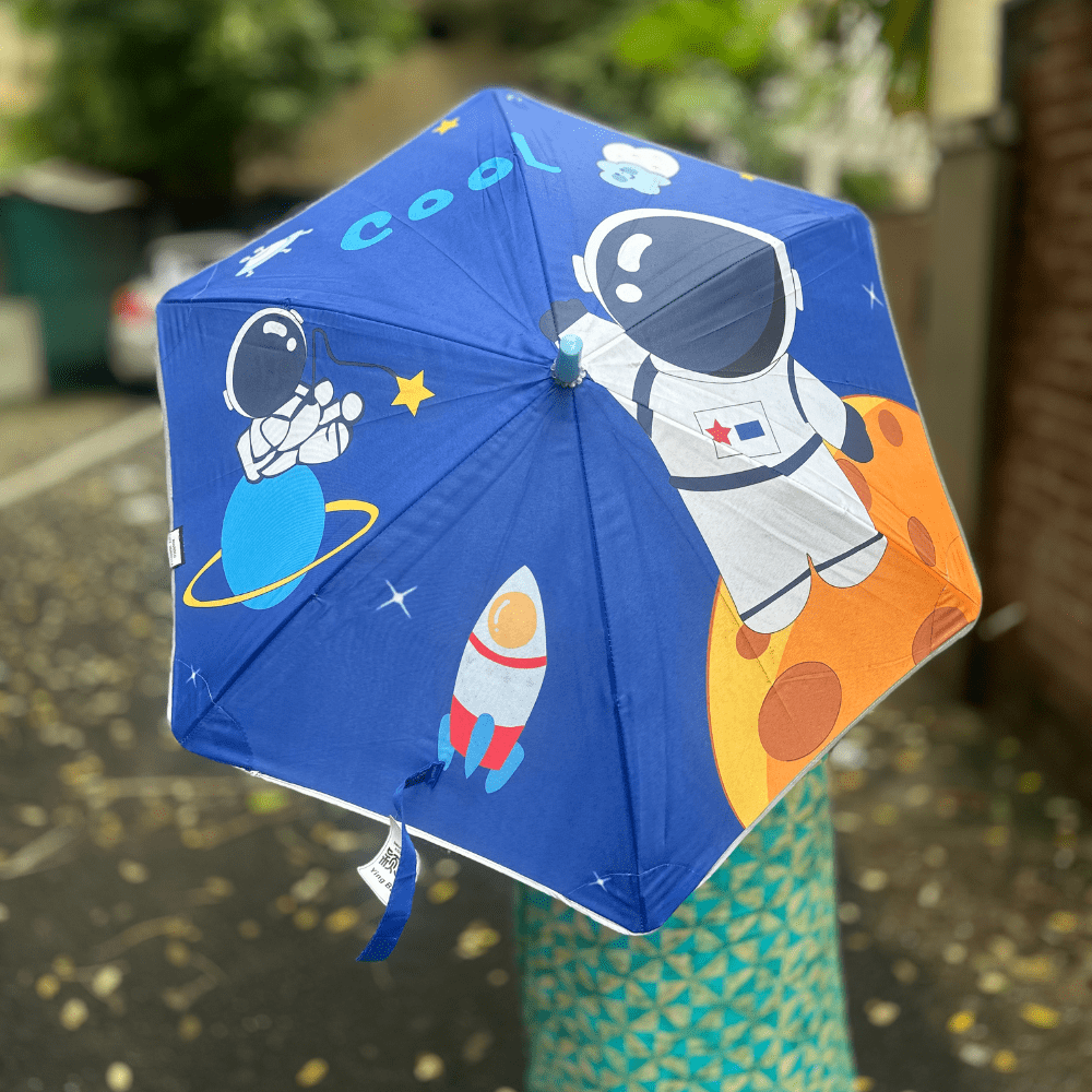 Mid Star Shaped Glow in the Dark Umbrella