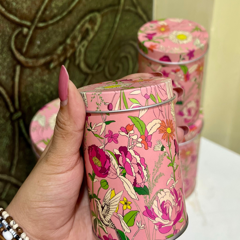 4 in 1 Floral Tin set
