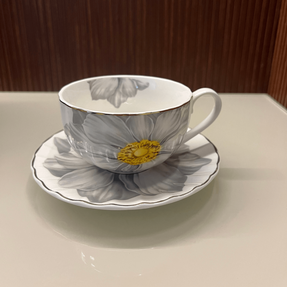 The Floral Cup Saucer Set