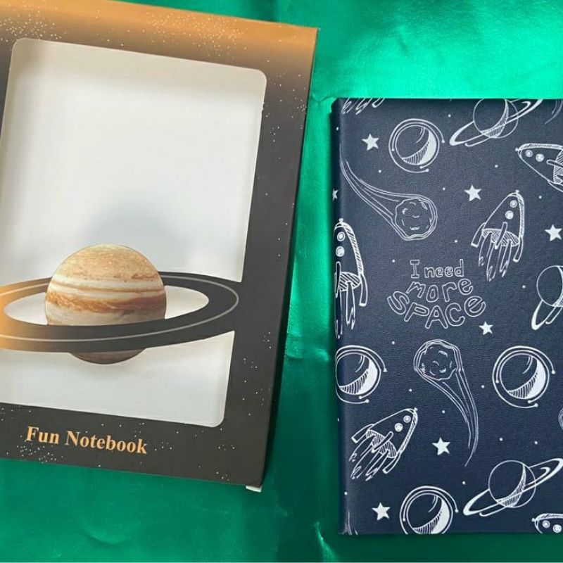 Space Lock & Key Diary