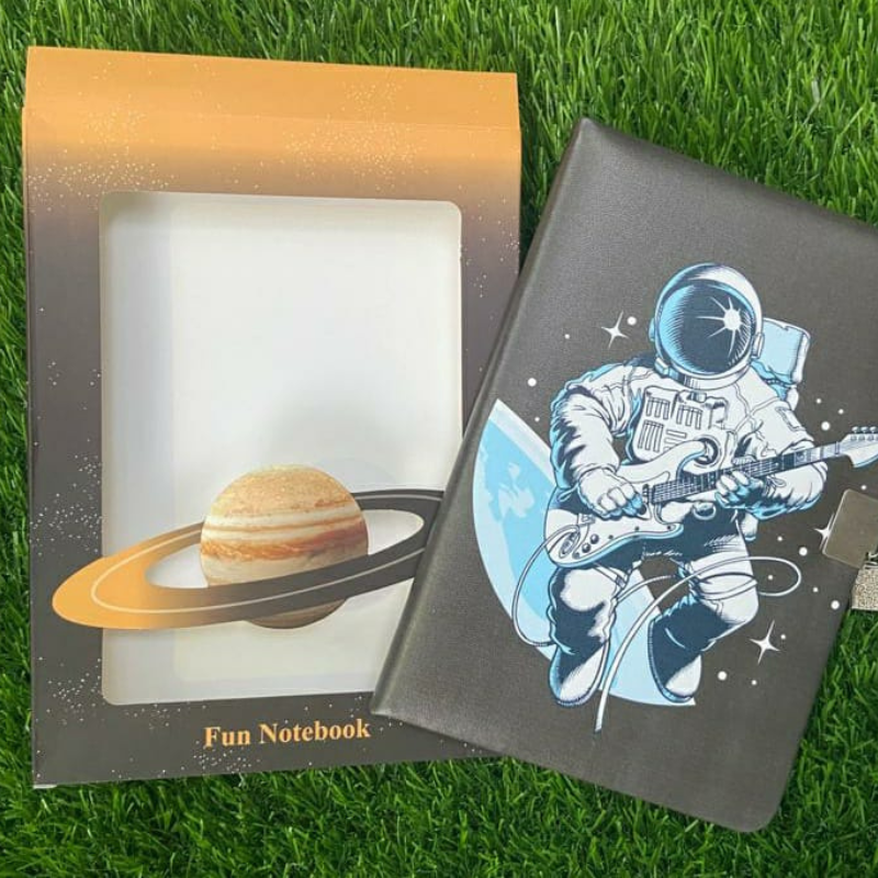 Space Lock & Key Diary