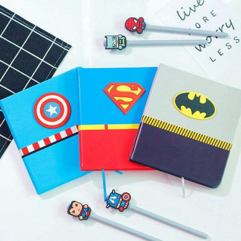 Super Hero Diary Set