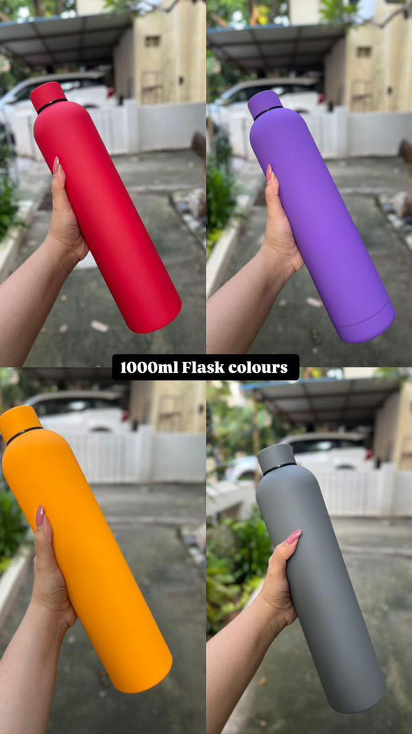 Luxe Matt Flask (1000 ml) π FREE Shipping β Today Only! π