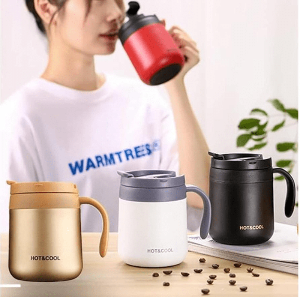 On-the-Go Flask Mug