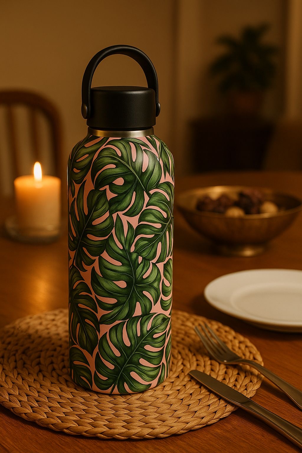 500ml Stainless Steel Designer Flask