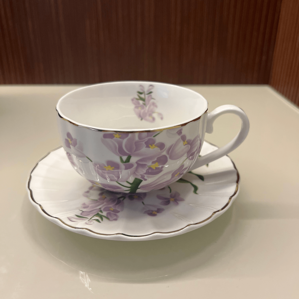 The Floral Cup Saucer Set