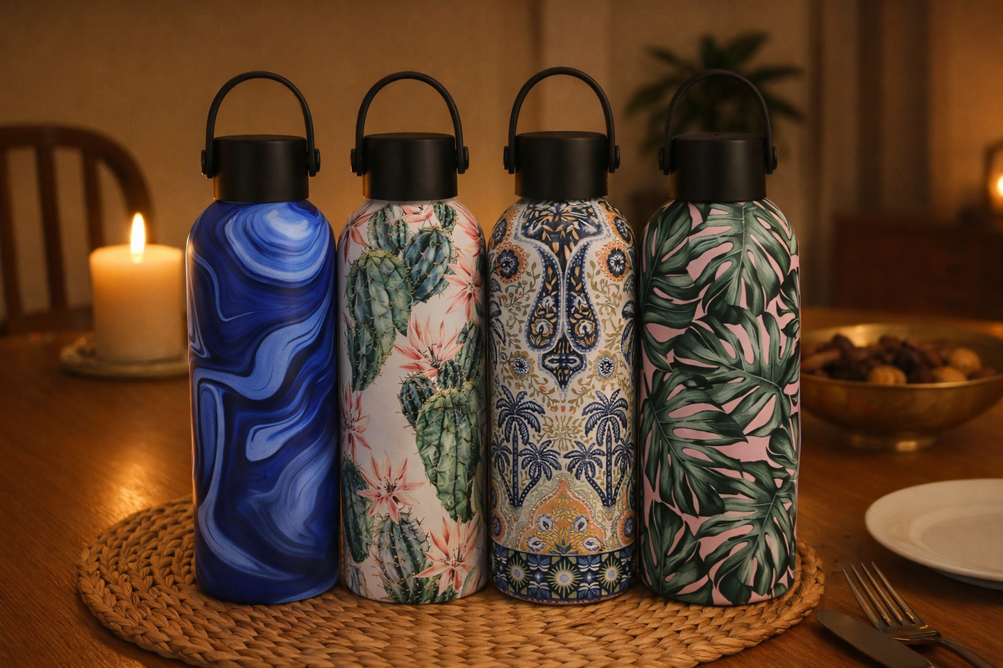 500ml Stainless Steel Designer Flask