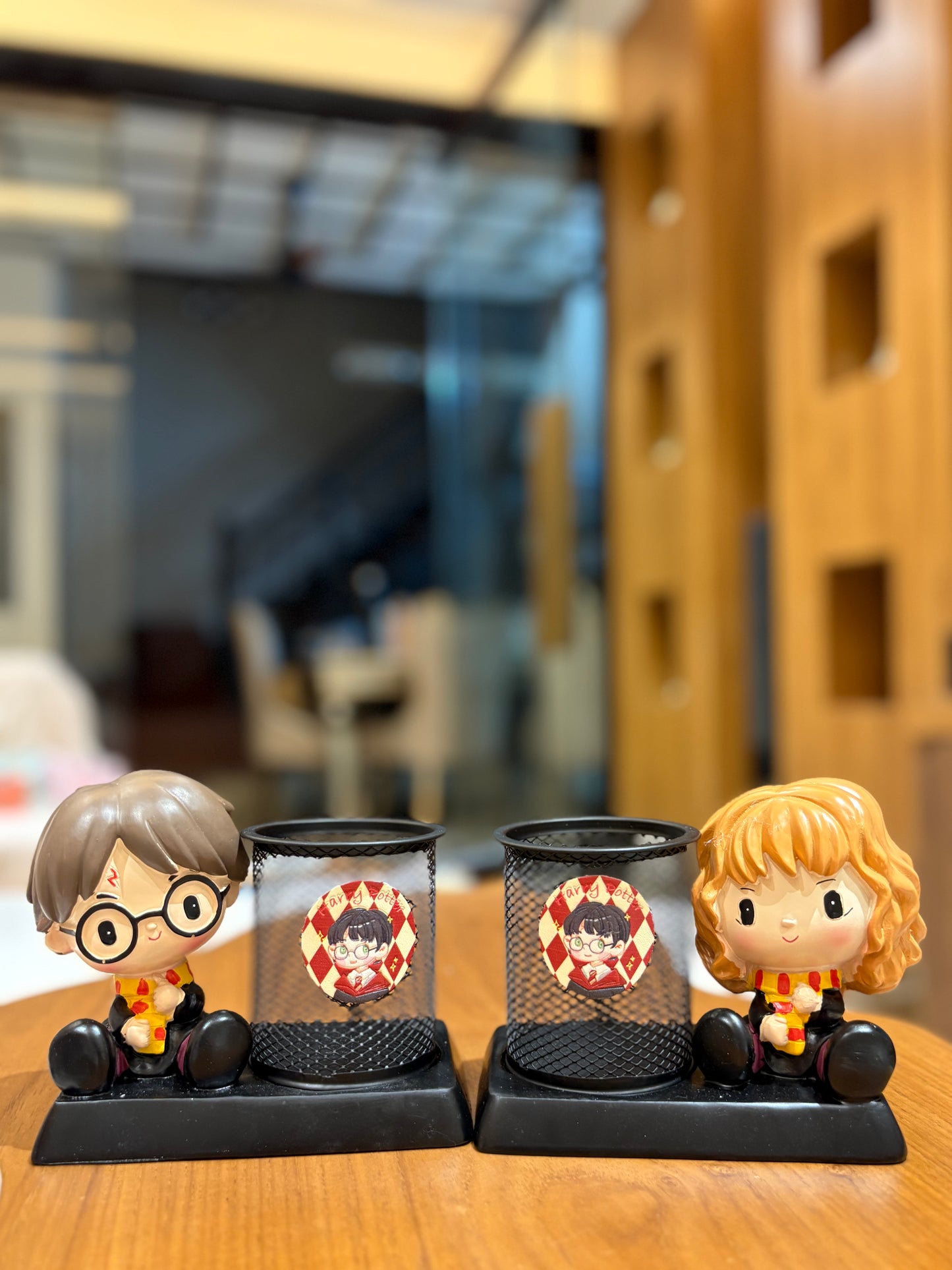 Harry Potter & Hermione Multipurpose Mesh Pen Stand