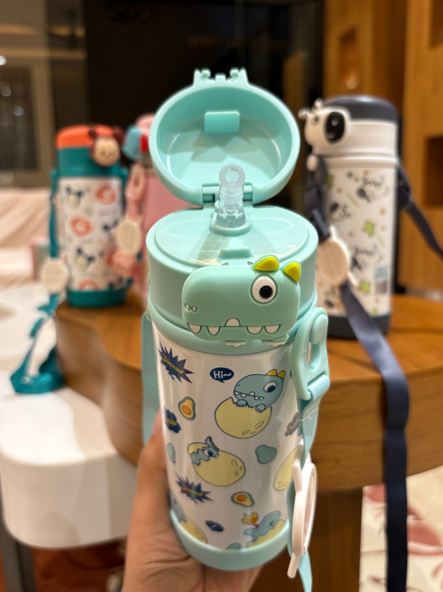 Premium 400ml Kids Sipper Flask – 316 Stainless Steel | Straw | Leakproof (Launch Offer)
