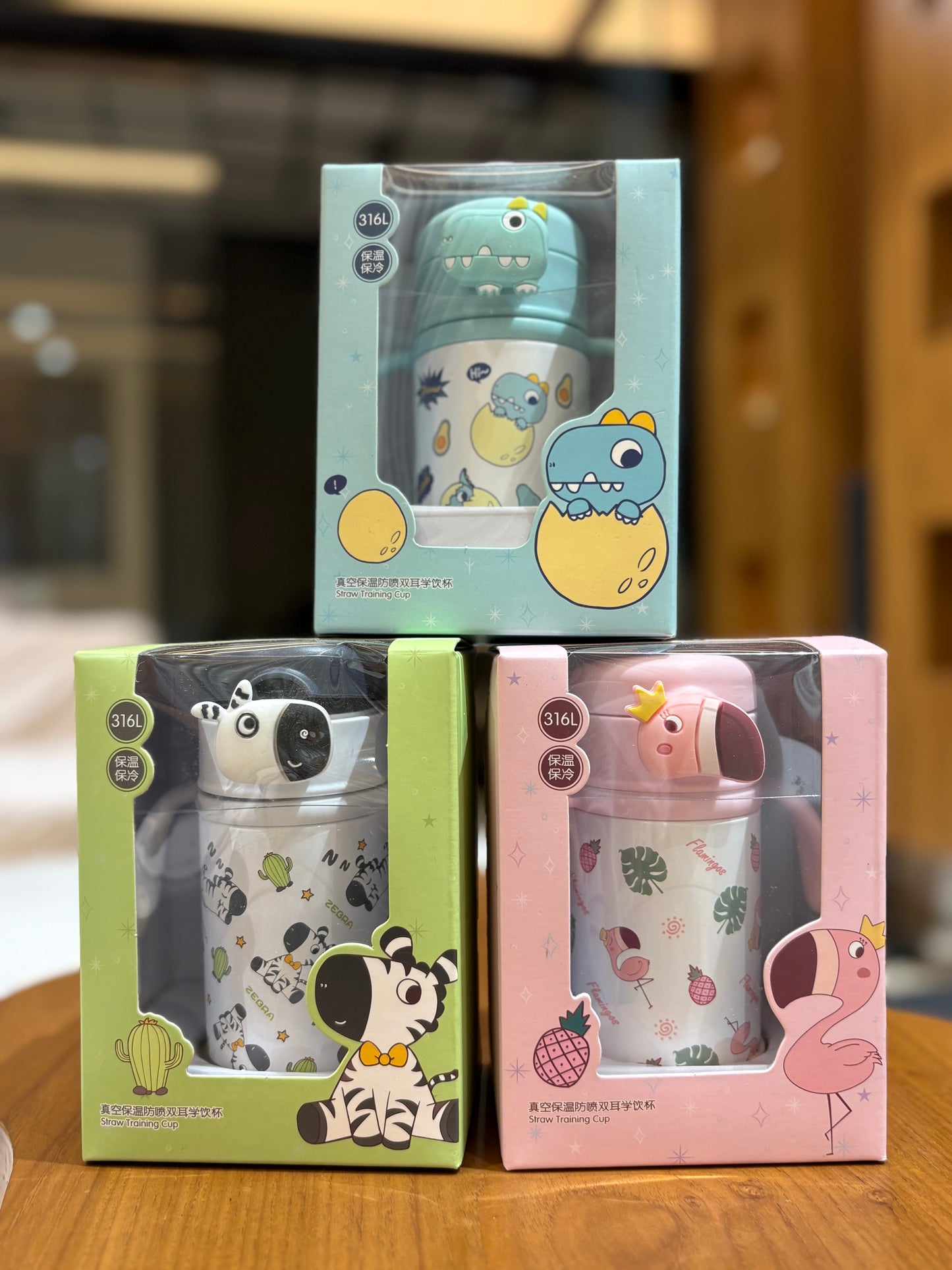 Premium 300ml Kids Sipper Flask – 316 Stainless Steel | Straw | Leakproof (Launch Offer)