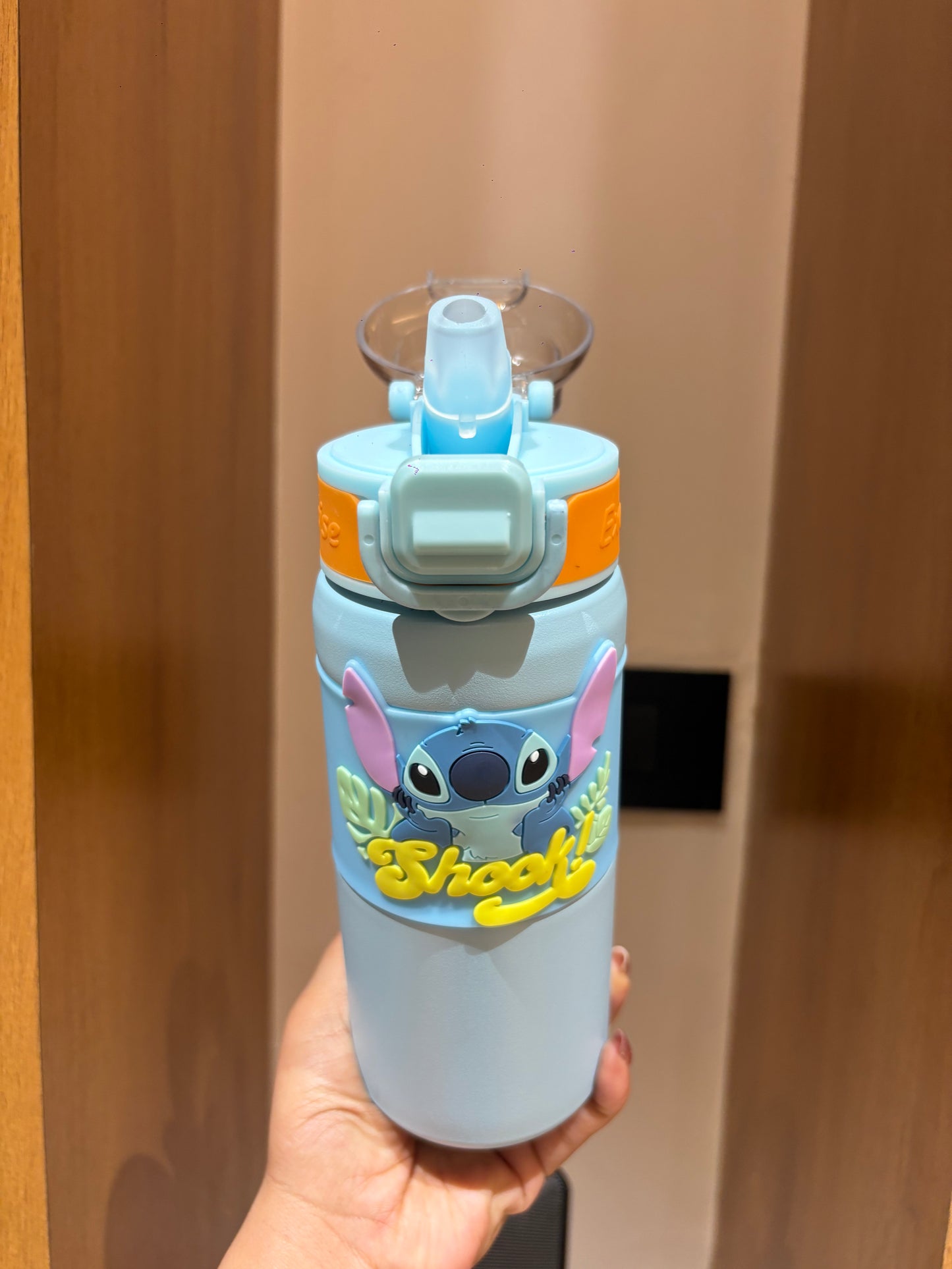 600ml Disney Themed Insulated Water Bottle for Kids –  with Protective Silicone Character Sleeve
