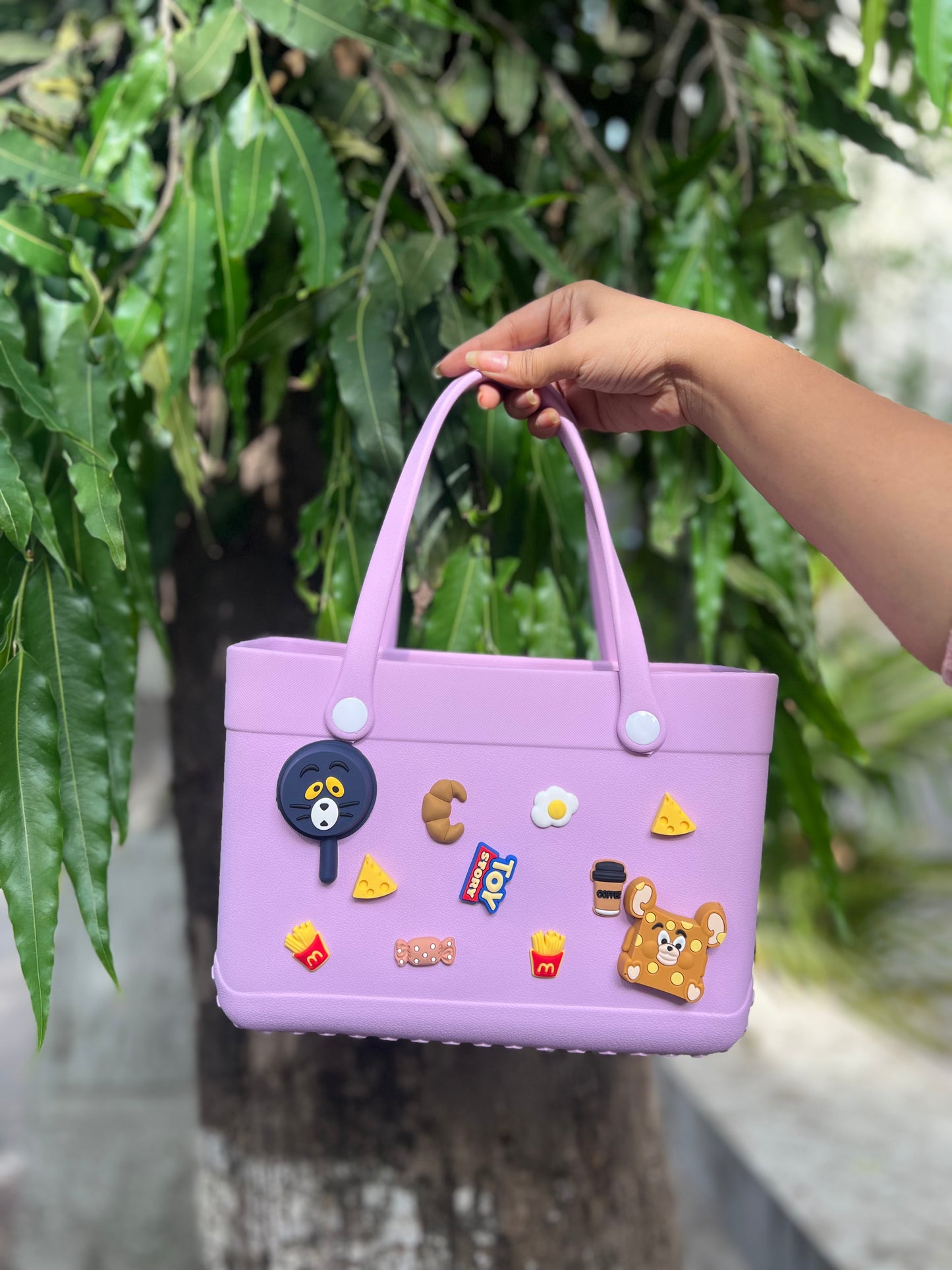 👜 Crocs Motif Basket Bags