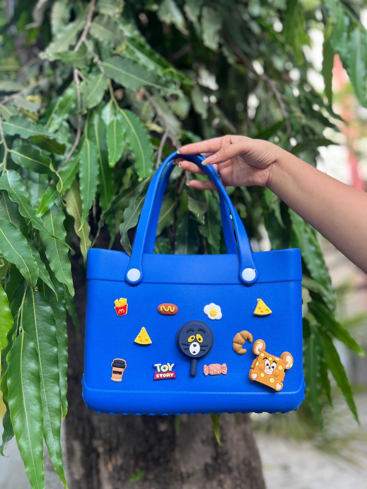 👜 Crocs Motif Basket Bags