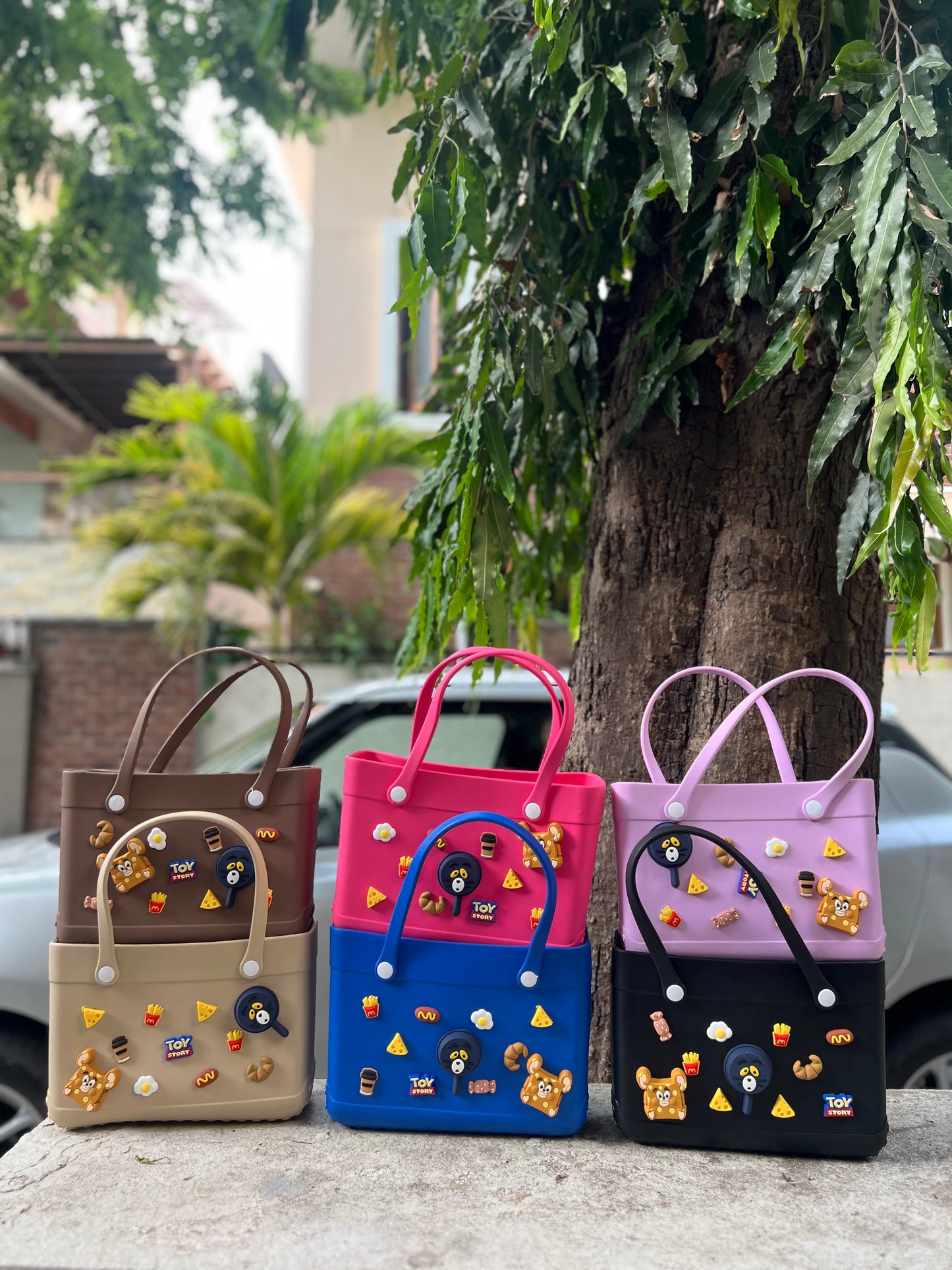 👜 Crocs Motif Basket Bags