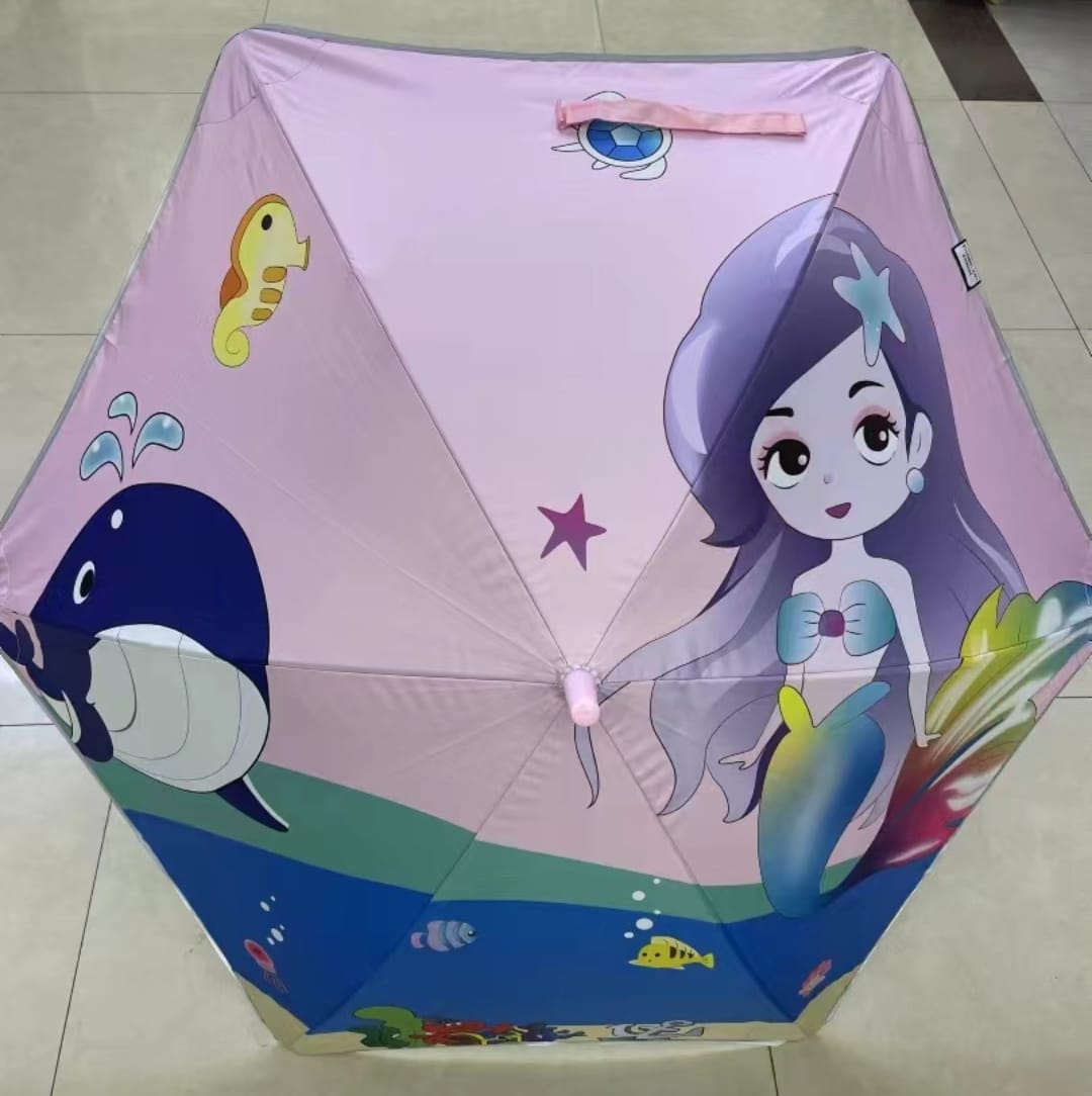 Big Star Shaped Glow in the Dark Umbrella